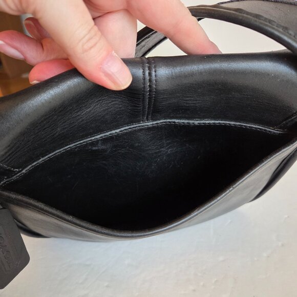 EUC Vintage Coach Ergo Small Flap (#9043) in Black - Picture 11 of 12